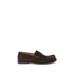 Loewe Men Campo Suede Calfskin Loafers